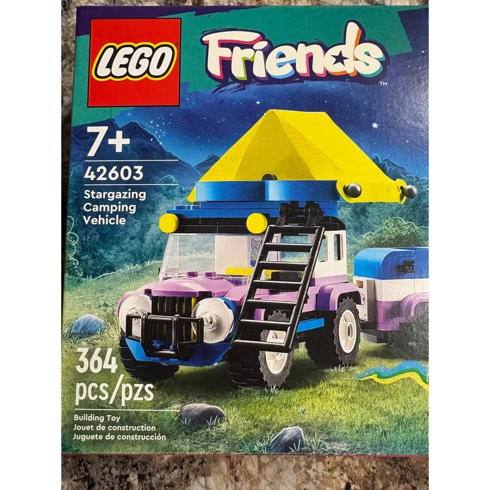 LEGO FRIENDS: Stargazing‎ Camping Vehicle (42603) New 364 Pieces